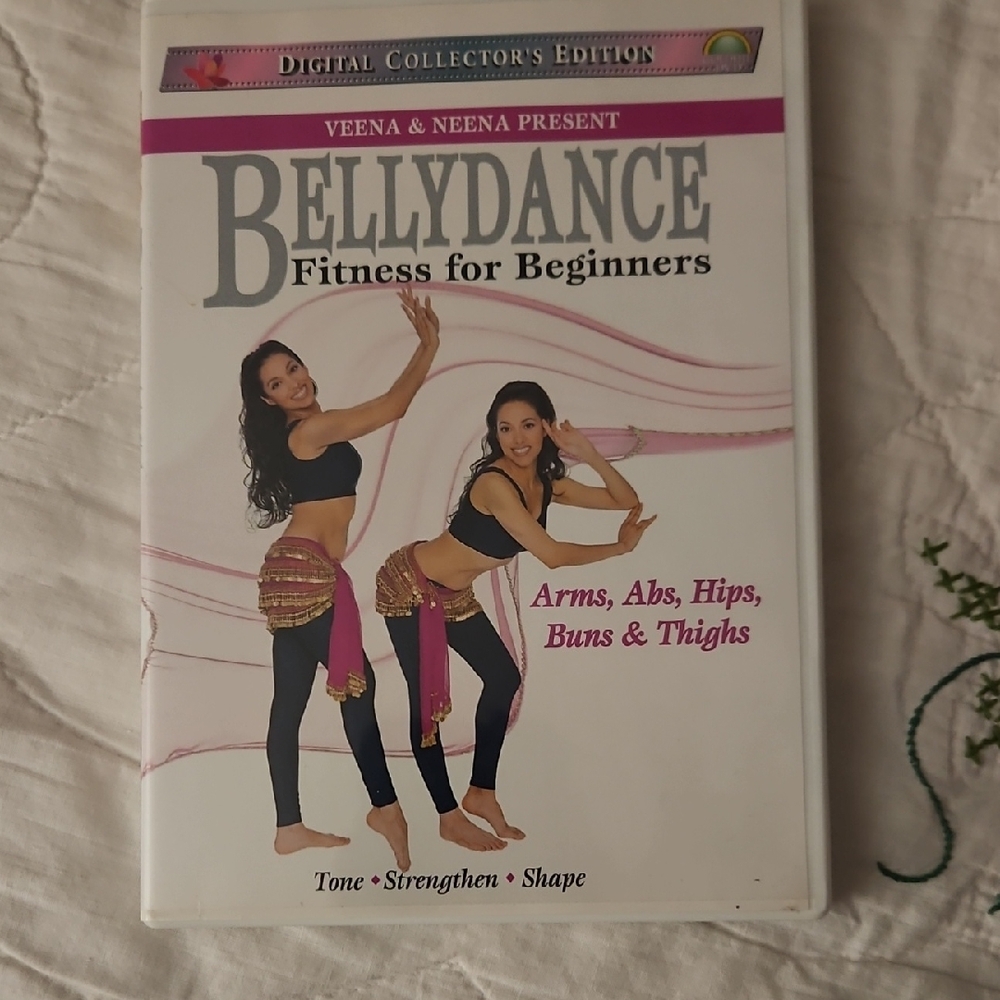 Bellydance Fitness for Beginners DVD - White Cover
